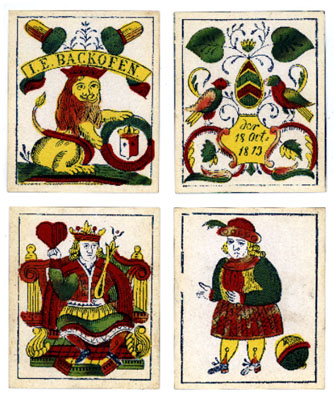 [German deck, 1813]