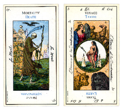 [Divinatory Tarot cards, 1789]