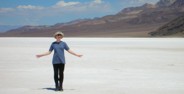 Suzanne in Death Valley