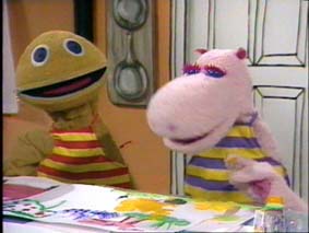 Picture of Zippy and George from Rainbow.